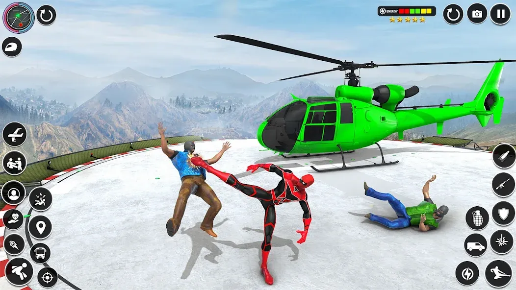 Spider Rope Games - Crime Hero [MOD: безлимитные деньги и открыты все уровни] Screenshot 5