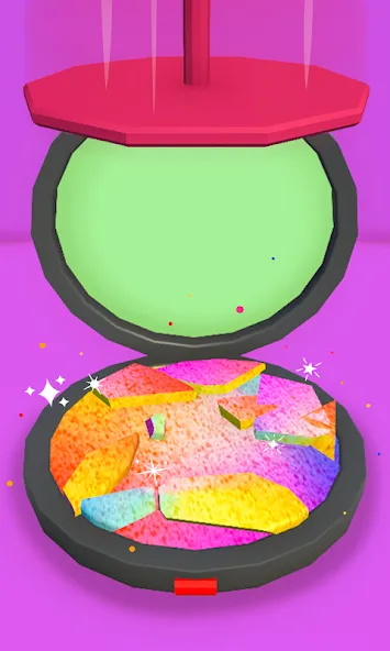 Makeup Repair,Color Mixing Kit [MOD: безлимитные деньги и все цвета открыты] Screenshot 1