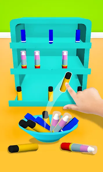 Makeup Repair,Color Mixing Kit [MOD: безлимитные деньги и все цвета открыты] Screenshot 2