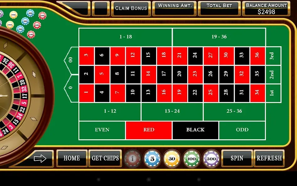 Roulette - Casino Style! [MOD: безлимитные фишки и выигрышные ставки] Screenshot 5