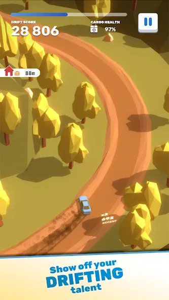 Tofu Drifter [MOD: безлимитные деньги и открыты все машины] Screenshot 5