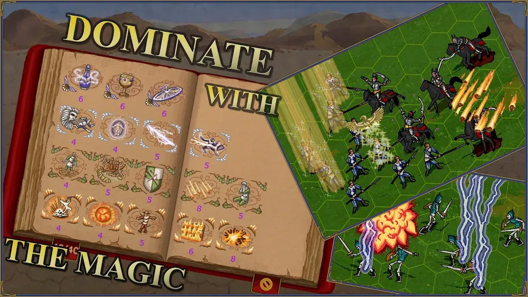 Heroes of Might: Magic arena 3 [MOD: безлимитные ресурсы и все герои] Screenshot 2