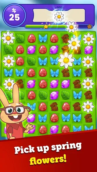 Easter Magic - Match 3 Game [MOD: безлимитные жизни и монеты] Screenshot 1