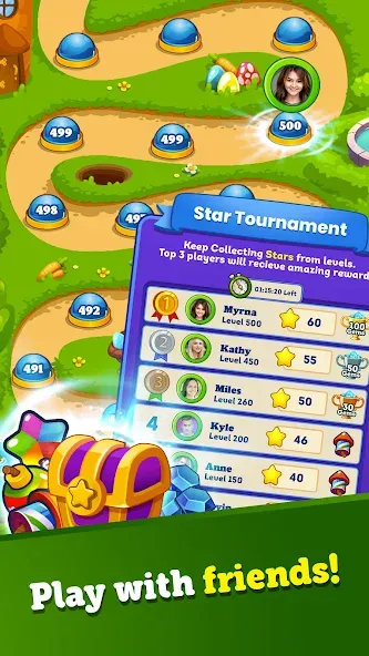 Easter Magic - Match 3 Game [MOD: безлимитные жизни и монеты] Screenshot 4