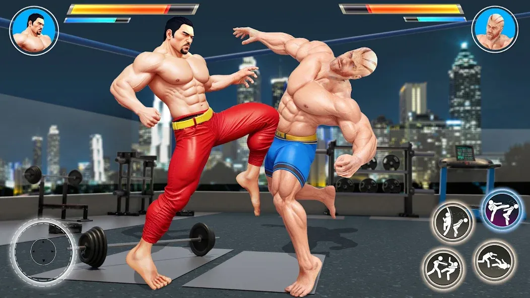 Kung Fu Karate Fighting Games [MOD: безлимитные деньги и энергия] Screenshot 5