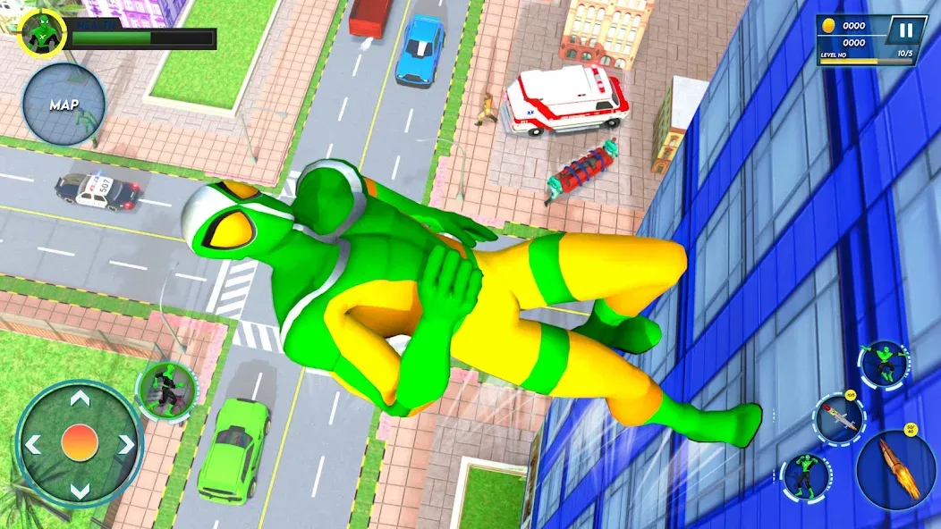 Gangster Theft Crime Sim [MOD: безлимитные деньги и оружие] Screenshot 2