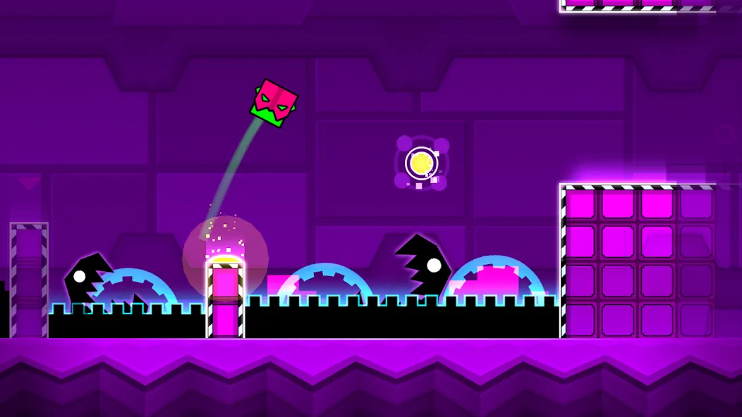 Geometry Dash Meltdown [MOD: открыты все уровни и скины] Screenshot 1