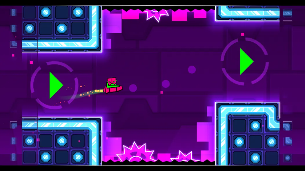Geometry Dash Meltdown [MOD: открыты все уровни и скины] Screenshot 3