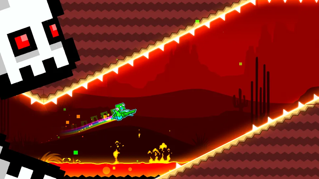 Geometry Dash SubZero [MOD: безлимитные попытки и открыты уровни] Screenshot 2