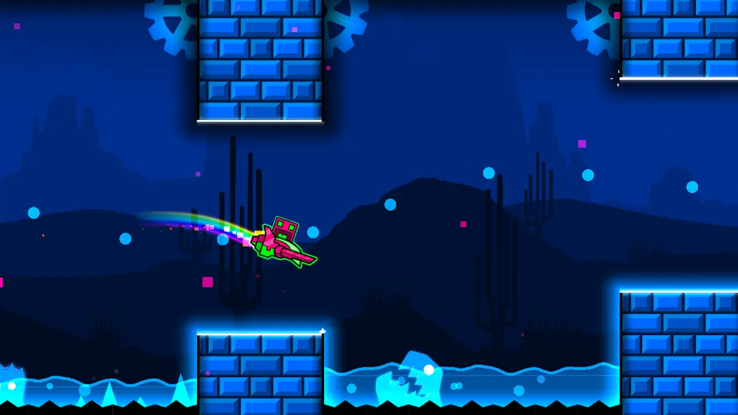 Geometry Dash SubZero [MOD: безлимитные попытки и открыты уровни] Screenshot 4