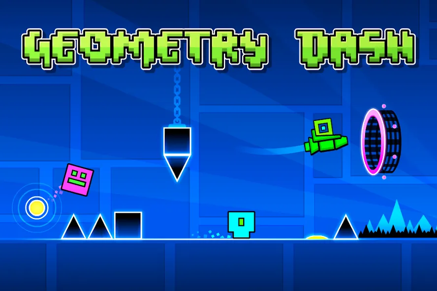 Geometry Dash Lite [MOD: новые уровни и улучшенная графика] Screenshot 1