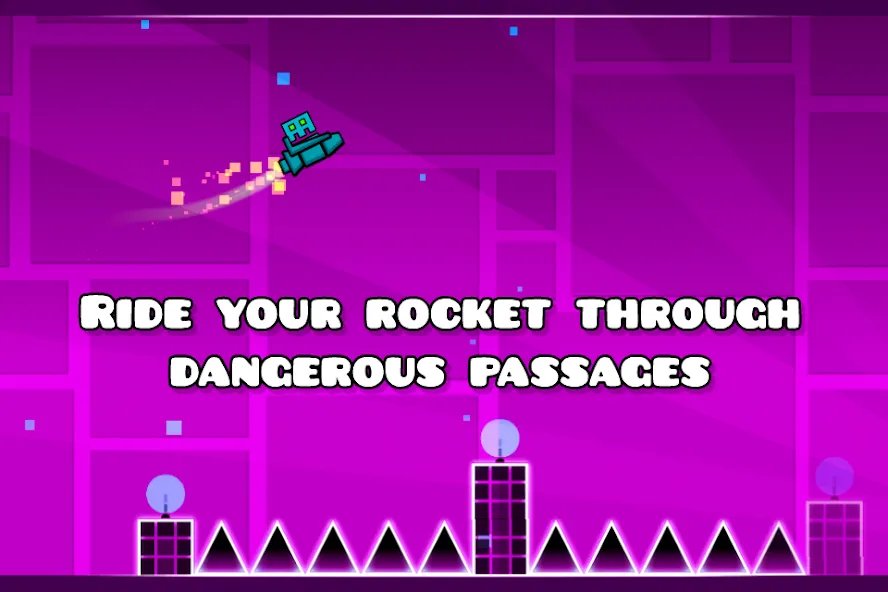 Geometry Dash Lite [MOD: новые уровни и улучшенная графика] Screenshot 2