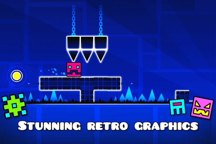 Geometry Dash Lite [MOD: новые уровни и улучшенная графика] Screenshot 3