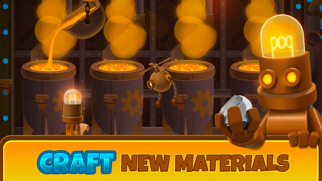 Deep Town: Idle Mining Tycoon [MOD: безлимитные ресурсы и ускоренная добыча] Screenshot 3