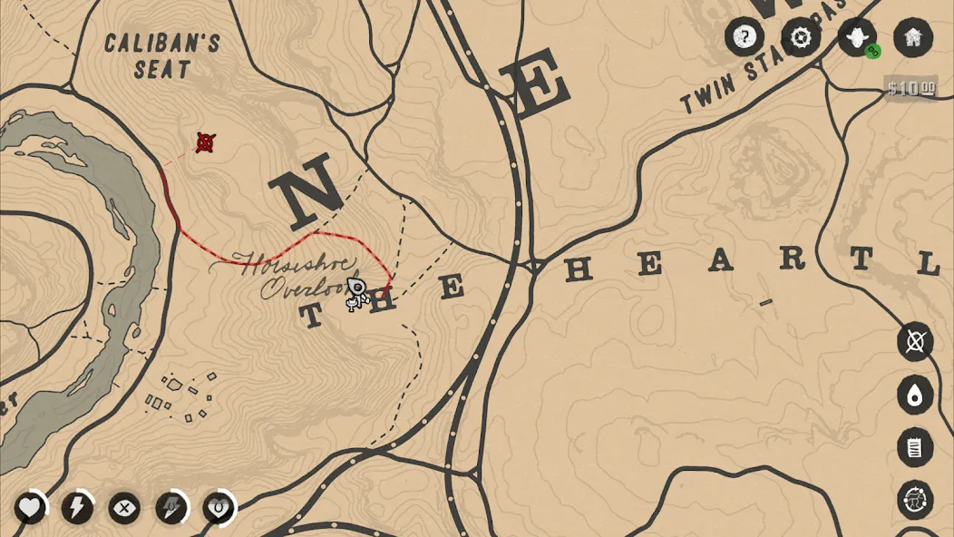 RDR2: Companion [MOD: карта, советы и отслеживание прогресса] Screenshot 2