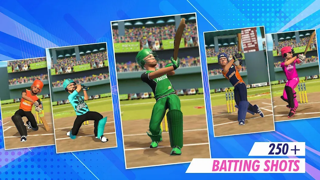 RVG Real World Cricket Game 3D [MOD: безлимитные деньги и всё открыто] Screenshot 4
