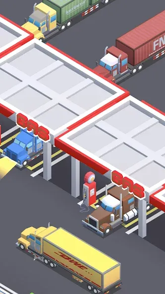 Travel Center Tycoon [MOD: безлимитные деньги и ускоренная прокачка] Screenshot 2