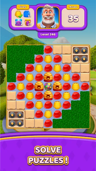 Mayor Match [MOD: безлимитные деньги и ресурсы] Screenshot 3