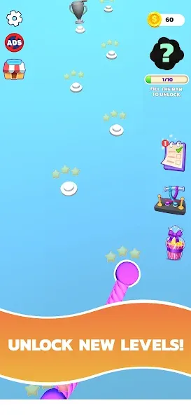 Tangle Master 3D [MOD: разблокированы все уровни и подсказки] Screenshot 3