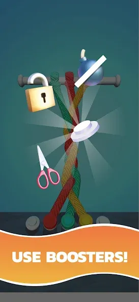 Tangle Master 3D [MOD: разблокированы все уровни и подсказки] Screenshot 4