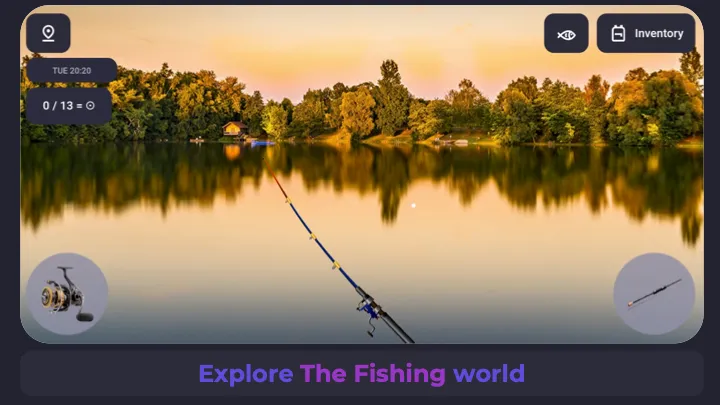 Fishing: The Game, Simulator [MOD: безлимитные деньги и снасти] Screenshot 1