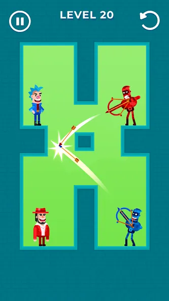 Drawmaster [MOD: безлимитные деньги и все уровни] Screenshot 4