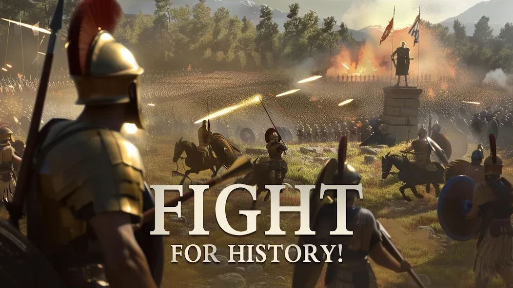 Grand War: Rome Strategy Games [MOD: безлимитные деньги и ресурсы] Screenshot 1