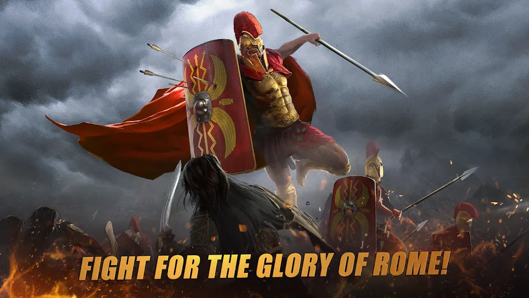 Grand War: Rome Strategy Games [MOD: безлимитные деньги и ресурсы] Screenshot 2