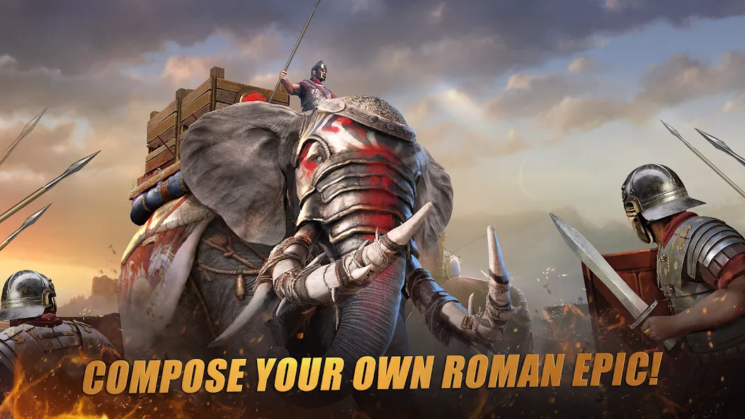 Grand War: Rome Strategy Games [MOD: безлимитные деньги и ресурсы] Screenshot 3