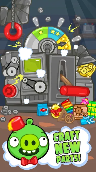 Bad Piggies [MOD: безлимитные ресурсы и открыты все уровни] Screenshot 3