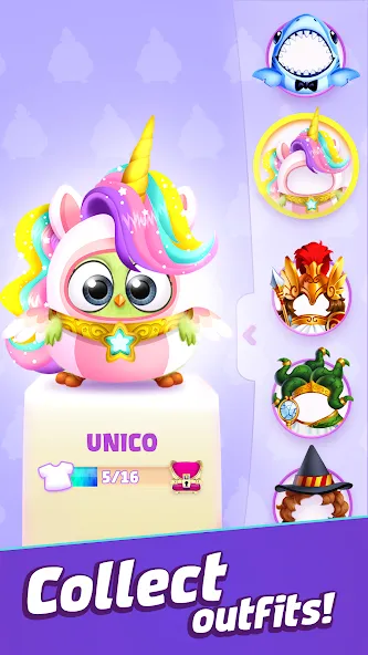 Angry Birds Match 3 [MOD: безлимитные жизни и монеты] Screenshot 3