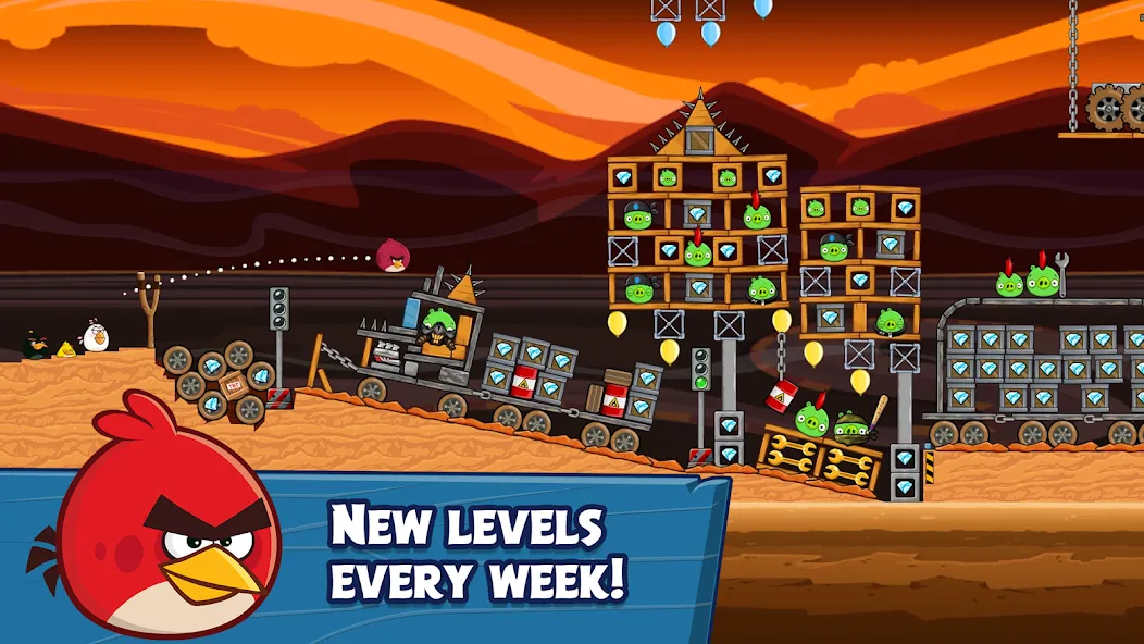 Angry Birds Friends [MOD: безлимитные монеты и усилители] Screenshot 2