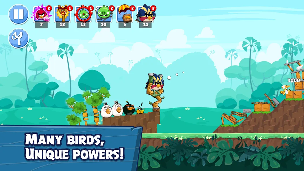 Angry Birds Friends [MOD: безлимитные монеты и усилители] Screenshot 3