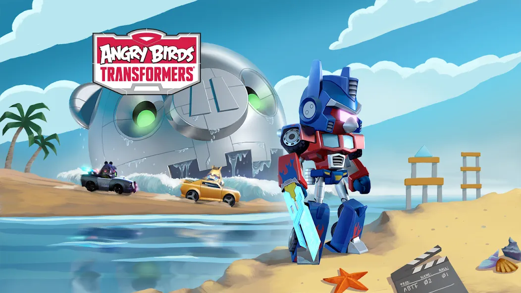 Angry Birds Transformers [MOD: безлимитные монеты и алмазы] Screenshot 5