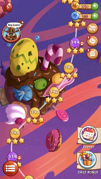 Angry Birds Blast [MOD: безлимитные жизни и усилители] Screenshot 3