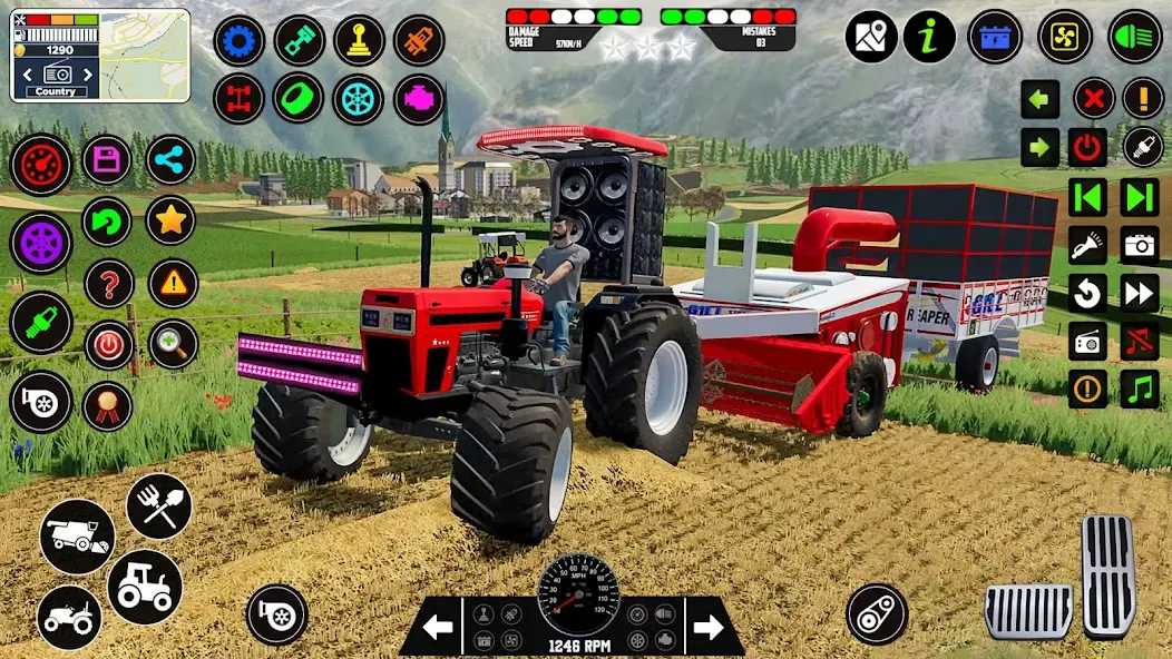 Indian Tractor Farming Games [MOD: безлимитные деньги и все тракторы открыты] Screenshot 2