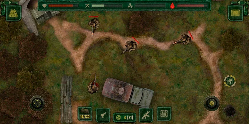 Call of Zone [MOD: безлимитные ресурсы и мощное оружие] Screenshot 3