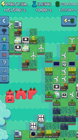 Reactor - Energy Sector Tycoon [MOD: безлимитные ресурсы и ускоренное развитие] Screenshot 2