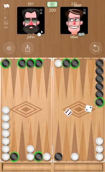 Backgammon Online [MOD: безлимитные монеты и все функции открыты] Screenshot 1