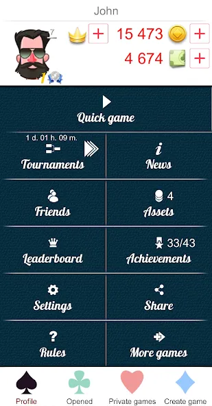 Mau Mau Online [MOD: без рекламы и открыты все карты] Screenshot 5