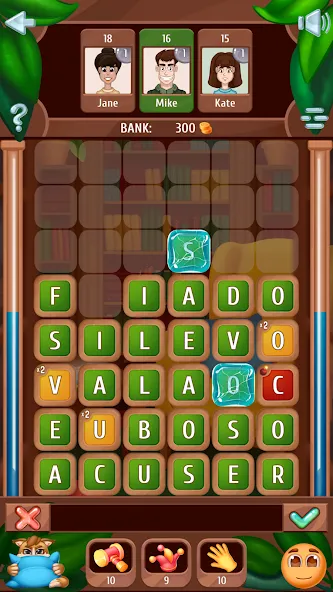 Wordboom - Online Word Game [MOD: подсказки и безлимитные ходы] Screenshot 1