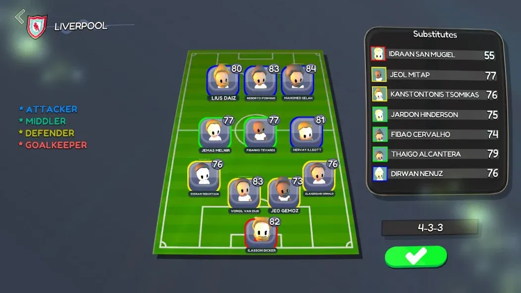 Super Arcade Soccer Mobile [MOD: безлимитные монеты и открытые команды] Screenshot 4