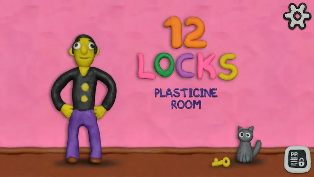 12 LOCKS: Plasticine room [MOD: открыты все уровни и подсказки] Screenshot 1
