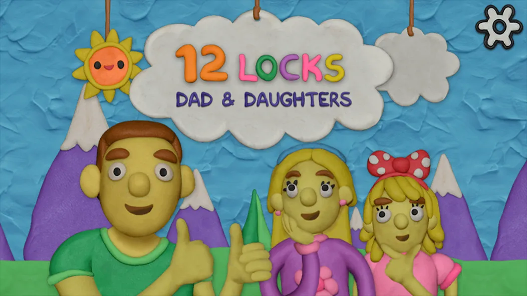 12 Locks Dad and daughters [MOD: открыты все уровни и подсказки] Screenshot 1