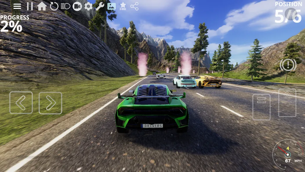 Drive.RS : Open World Racing [MOD: безлимитные деньги и все машины открыты] Screenshot 4