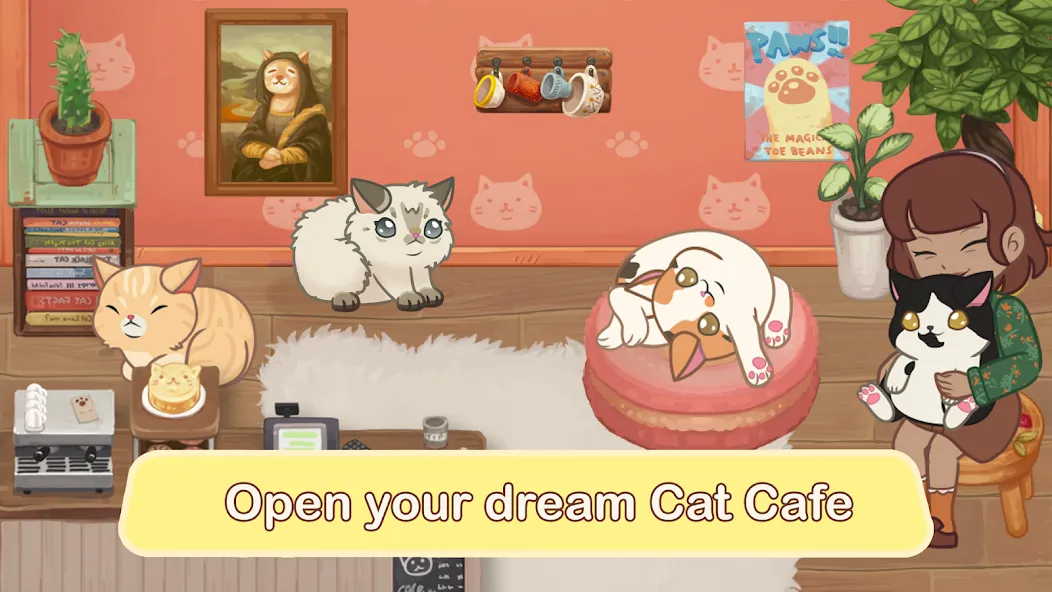 Furistas Cat Cafe [MOD: безлимитные монеты и все коты открыты] Screenshot 1