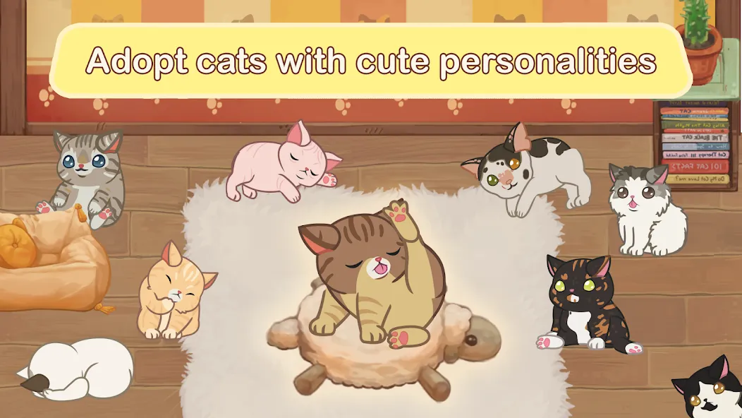 Furistas Cat Cafe [MOD: безлимитные монеты и все коты открыты] Screenshot 2
