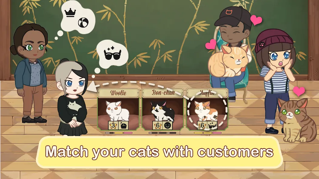Furistas Cat Cafe [MOD: безлимитные монеты и все коты открыты] Screenshot 3