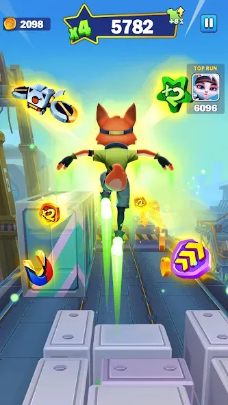 Runner Heroes [MOD: безлимитные деньги и усиленные герои] Screenshot 3