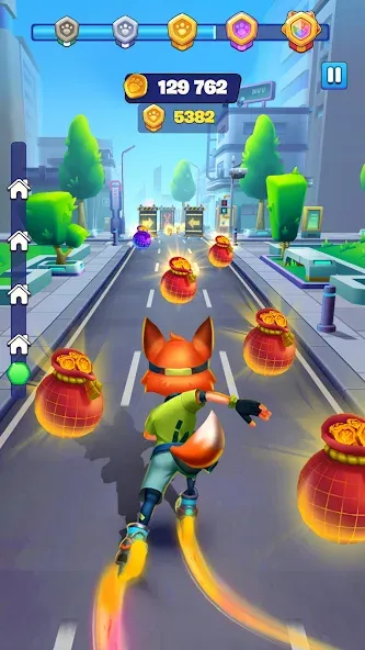 Runner Heroes [MOD: безлимитные деньги и усиленные герои] Screenshot 5